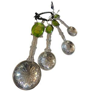 New Ganz 4-Piece Turtle Measuring Spoons Set ER21862